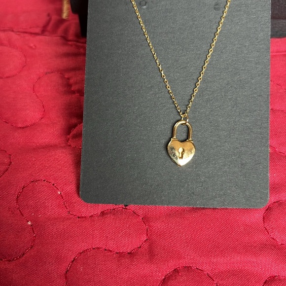 Chain 14k real gold 16, 18 inches.Elegant heart pendants. - Picture 2 of 5